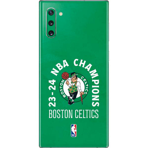2024 NBA Champions Boston Celtics Galaxy Note 10 Skin